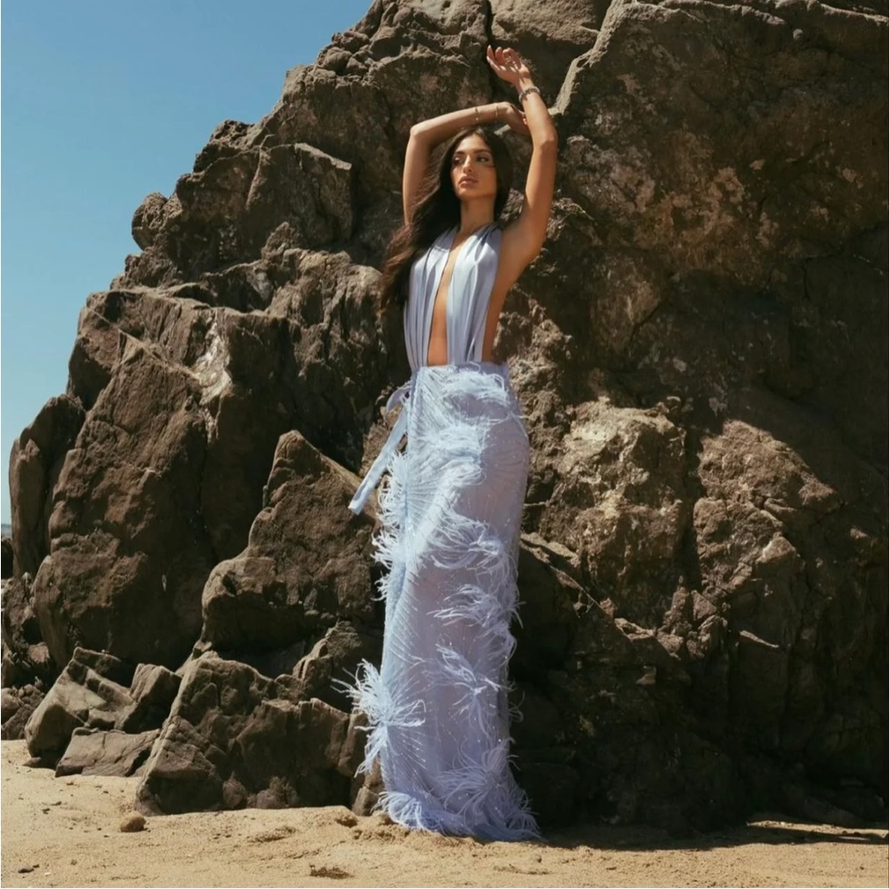 MadebyILA Danielle Gown in Periwinkle